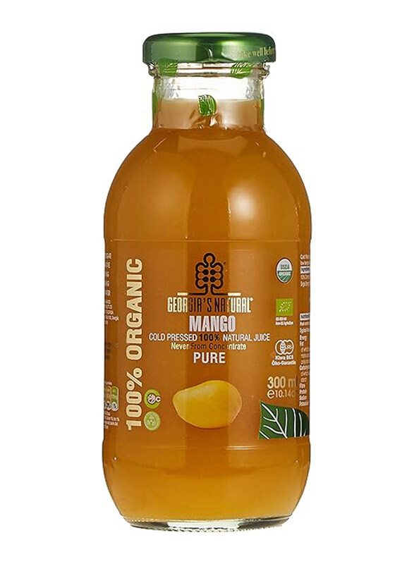 

Georgia Natural Organic Cold Pressed Mango Juice, 300ml