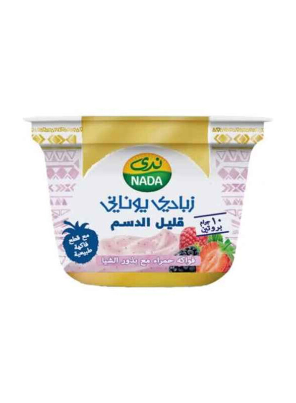 

Nada Red Fruits Chia Seed Greek Yogurt, 160g