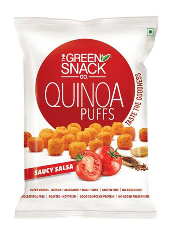 

The Green Snack Co Saucy Salsa Quinoa Puffs, 50g