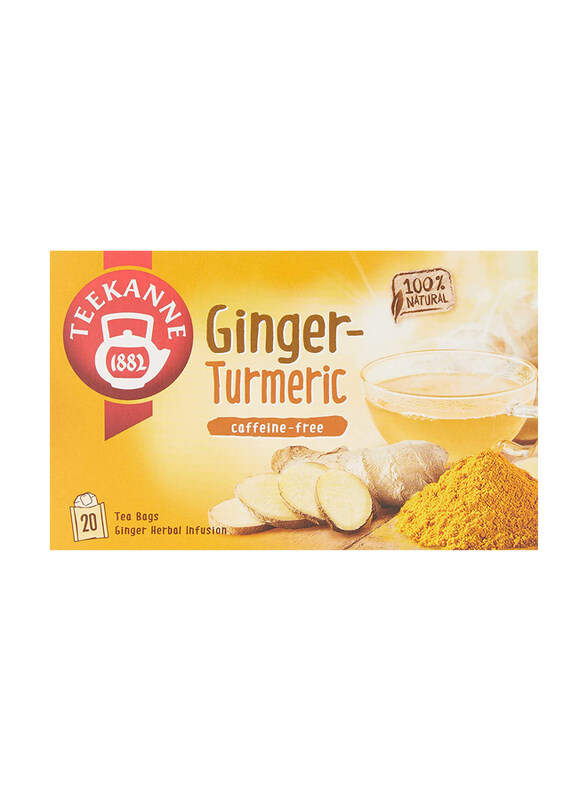 

Teekanne Ginger Turmeric Tea, 20 Tea Bags x 1.75g