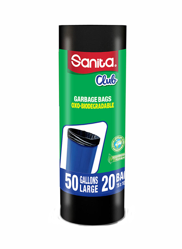 

Sanita Club Bio Garbage Bag Roll, 20 x 50 Gallons