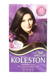 Wella Koleston Color Cream Kit, 3/0 Dark Brown, 142ml