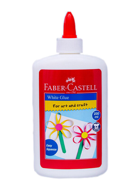 

Faber-Castell Bottle Glue, 250ml, White