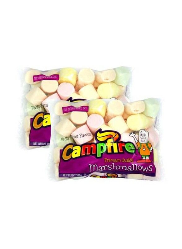 

Campfire Assorted Flavour Marshmallow, 2 x 150g