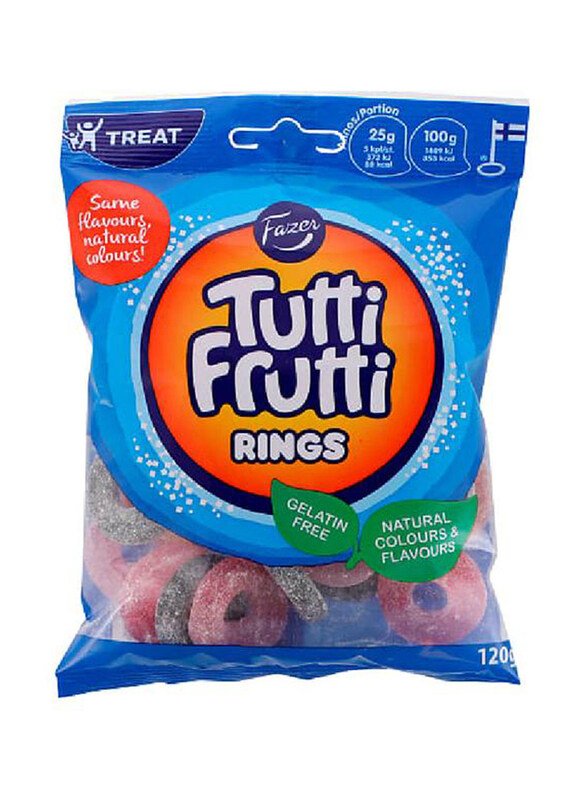 

Fazer Tutti Frutti Rings, 120g