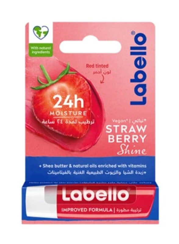 

Labello Fruity Strawberry Shine Lip Balm, 4.8gm