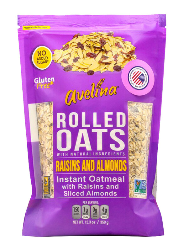 

Avelina Raisins and Almonds Gluten Free Rolled Oats, 350g