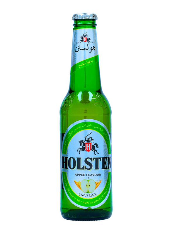 Holsten Apple Non-Alcoholic Malt Soft Drink Bottle, 330ml