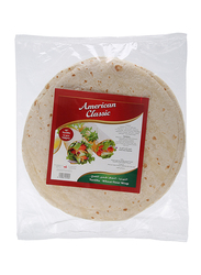 American Classic 10 inch Wheat Floor Tortillas Wraps, 12 Pieces, 768g