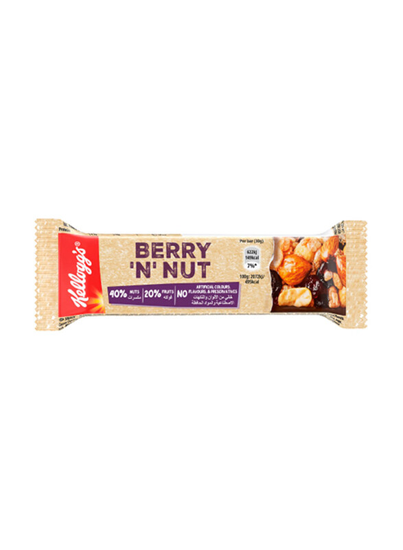 

Kellogg's Berry N Nut Cereal Bar, 30g