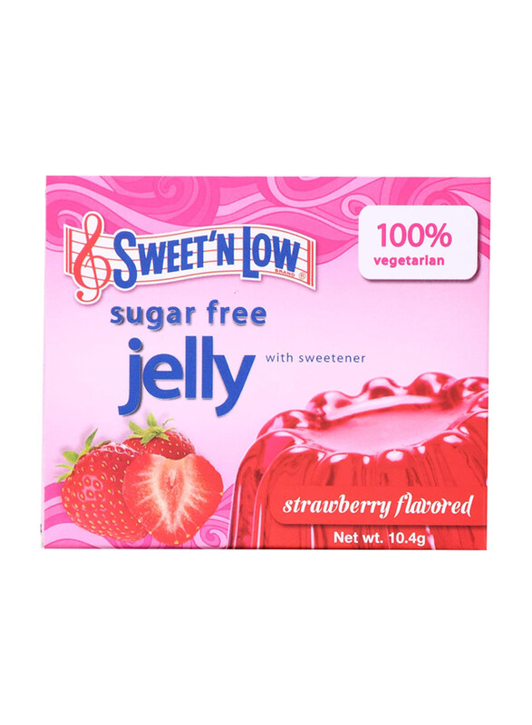 

Sweet N Low Sugar Free Strawberry Flavored Jelly with Sweetener, 10.5g