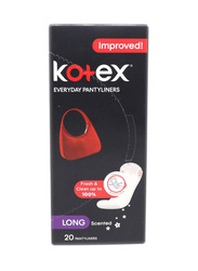 Kotex Everyday Long Scented Party-liners, 20-Pieces