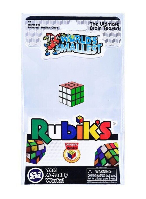 

Super Impulse World's Smallest Rubik's Cube, Ages 8+