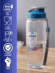 LocknLock 500ml Bis Free Handy Bottle, ABF721, Blue/White