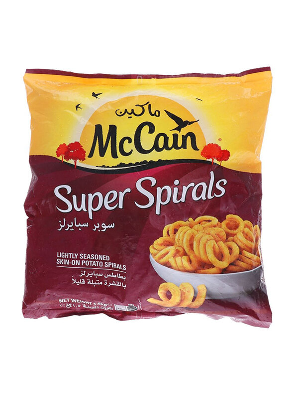 

McCain Mc Cain Seasoned Super Spiral Potato Fries, 1.5 Kg