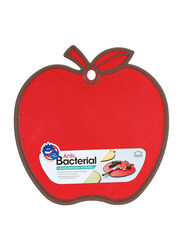 Lock & Lock Antibacterial Apple Character Cutting Board, Red