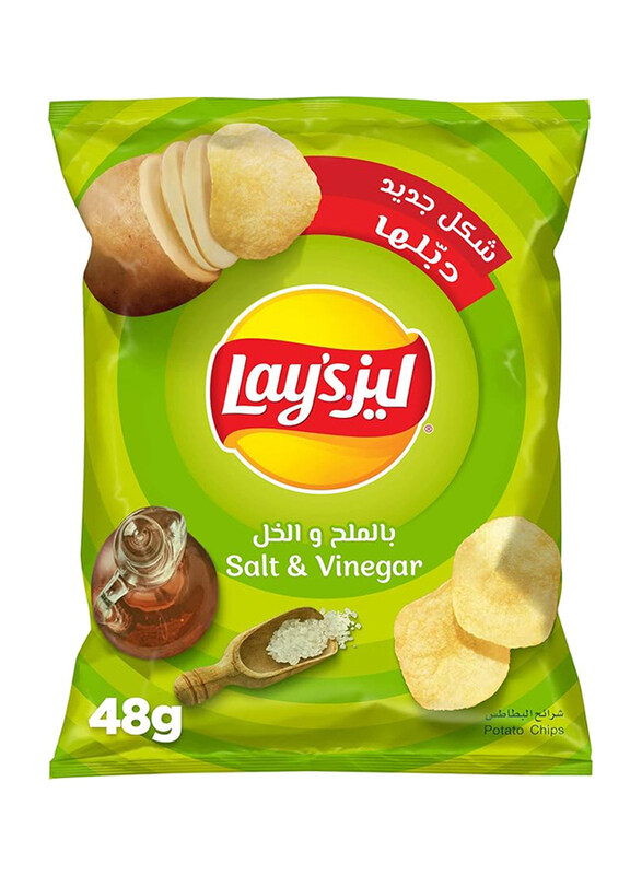 

Lay's Salt & Vinegar Potato Chips, 45g
