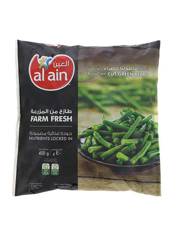 

Al Ain Crunchy Cut Green Beans, 400g