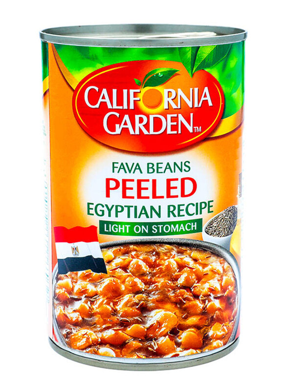

California Garden Egyptian Recipe Peeled Fava Beans, 450g