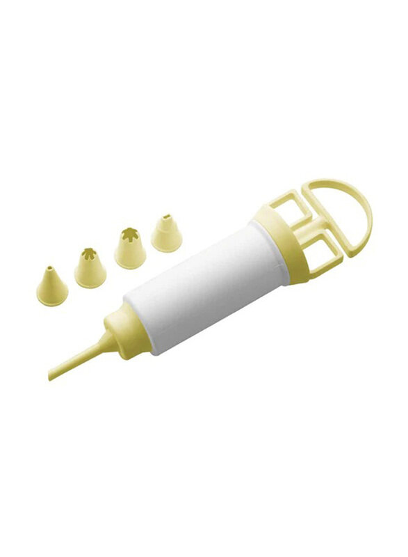 

Pedrini Plastic 5 Nozzles Decorating Syringe, Multicolour