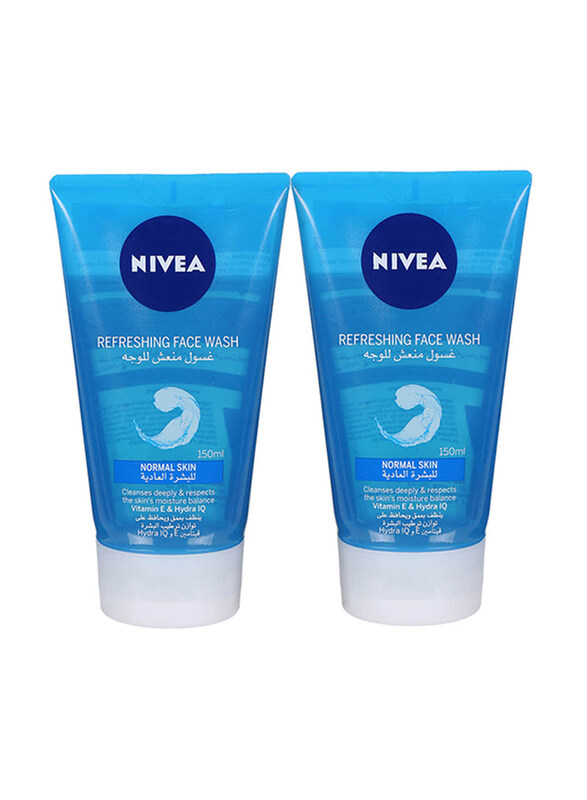 

Nivea Refreshing Face Wash, 2 x 150ml