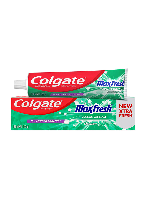 

Colgate Max Fresh Clean Mint Toothpaste, 100ml