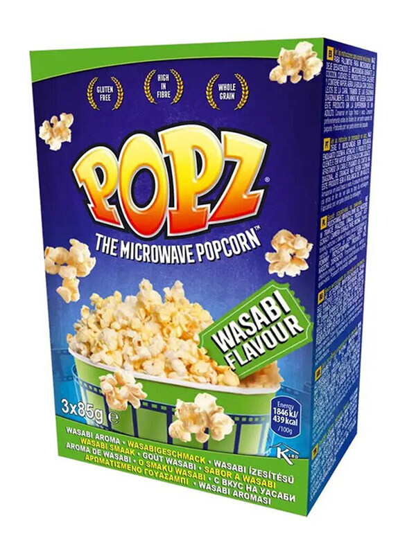 

Popz Wasabi Flavor Microwave Popcorn, 85g