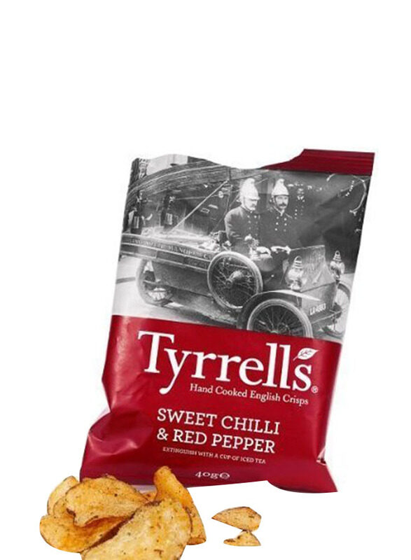 

Tyrrells Sweet Chili & Red Pepper Crisps, 40g