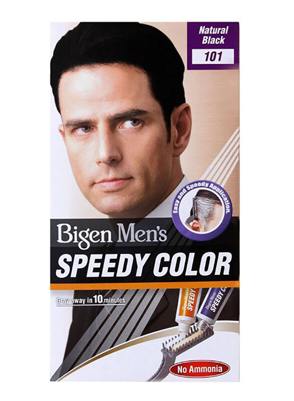 

Bigen Men's Speedy Color, 101 Natural Black, 80g
