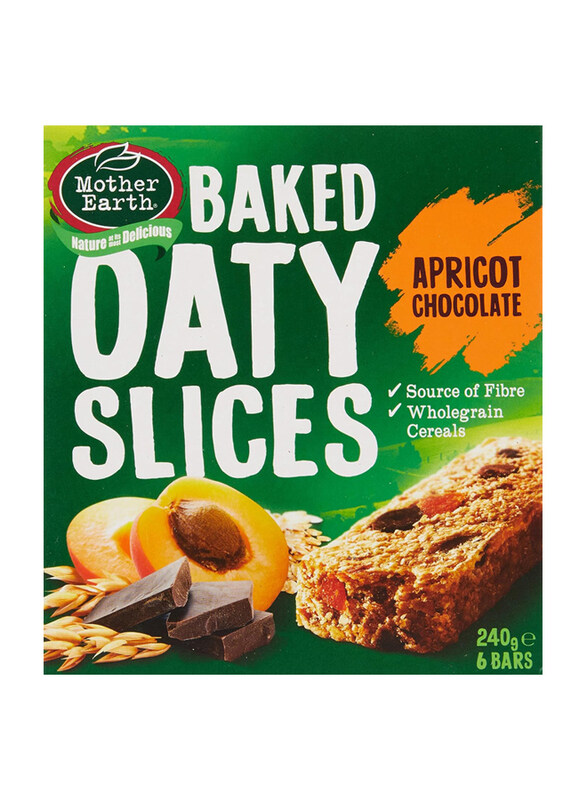 

Mother Earth Oaty Slices Apricot Chocolate Bars, 240g