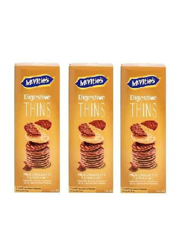 

Mcvities Thins Cappuccino Biscuits, 3 x 150g