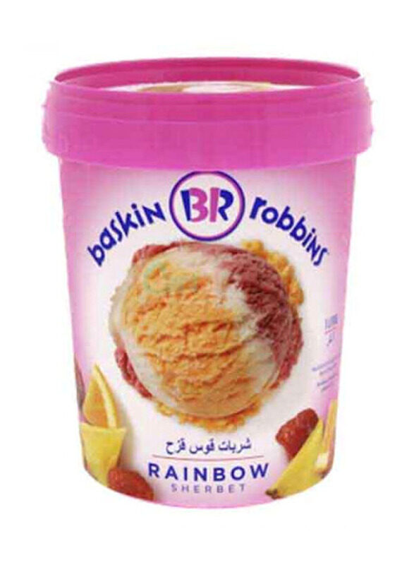 

Baskin Robins Quarts Rainbow Ice Cream, 1L