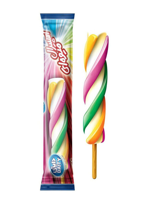 

Daity Fruity Spiral Stick Ice Cream, 75g