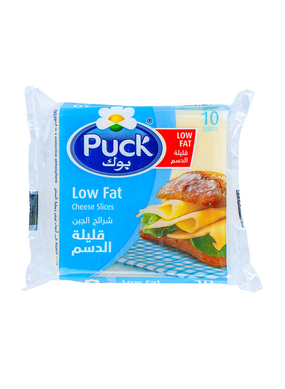 Puck Low Fat Cheese Slices, 200g