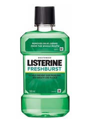 Listerine Fresh Burst Mouthwash, 500ml