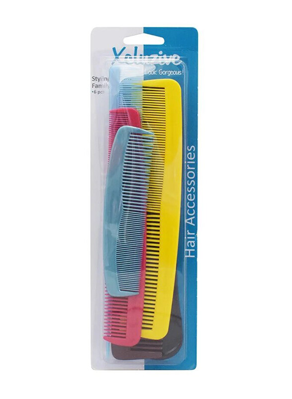 

Xcluzive Styling Combs Set, 6 Pieces