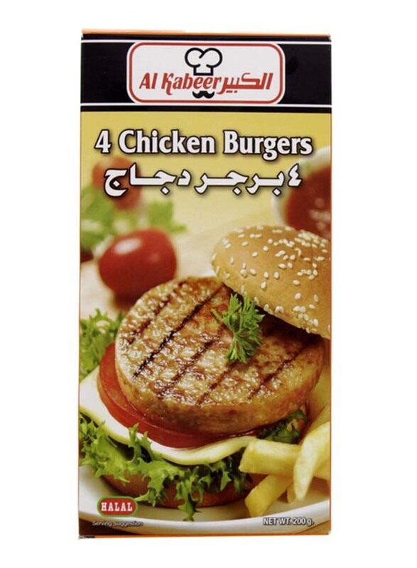 

Al Kabeer 4 Chicken Burger, 200g