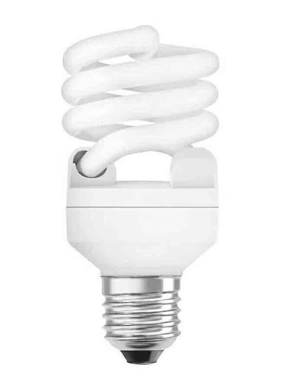 

Osram Dulux Mini Twist CFL Bulb, 20W, E27, 1300Lm, Cool White
