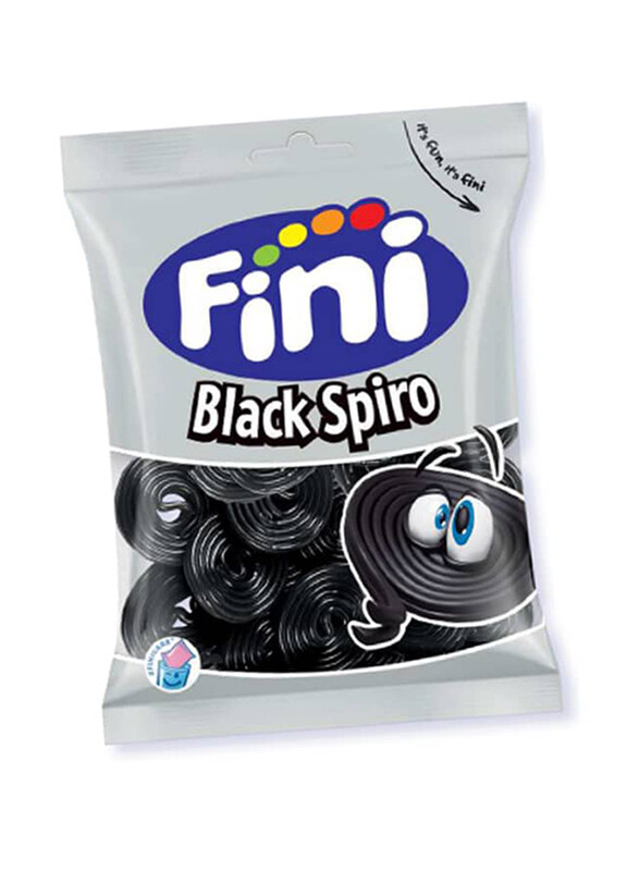 

Fini Black Spiro Candy, 90g