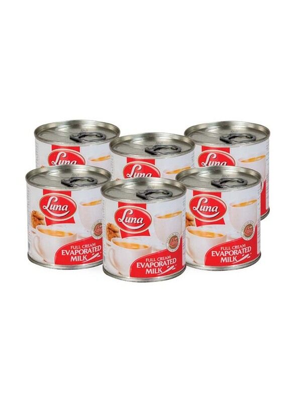 

Luna Full Cream Evaporated Milk, 6 x 170g