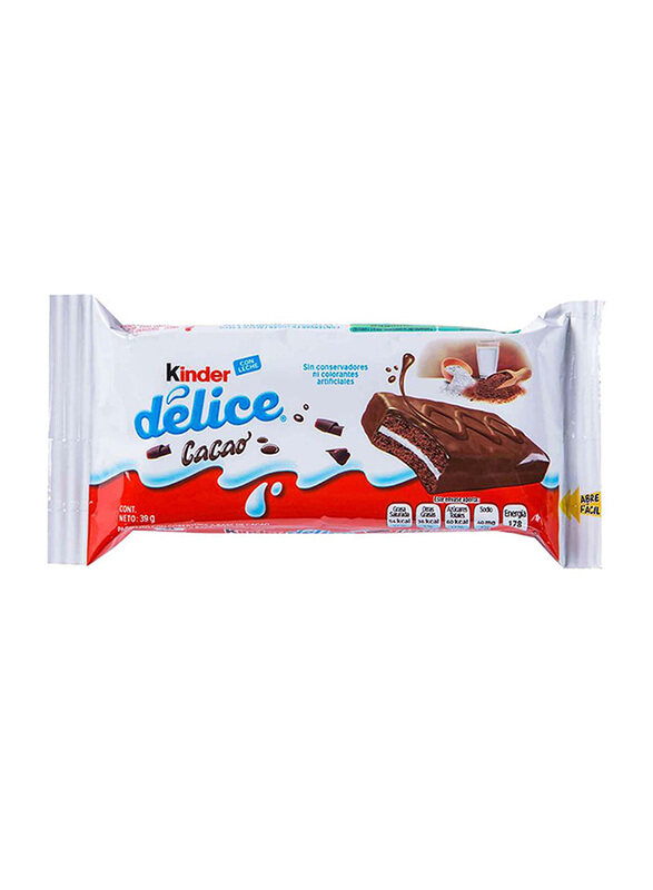 

Kinder Delice Cacao Chocolate, 39g