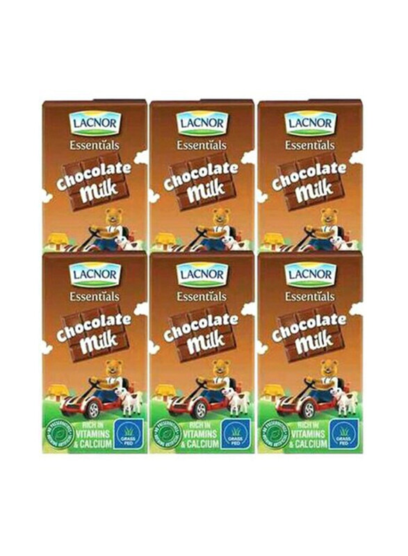 

Lacnor Uht Chocolate Milk, 6 x 125ml