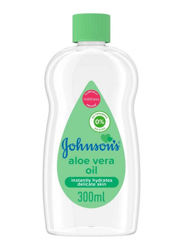 

Johnson & Johnson 300ml Aloe Vera Baby Oil
