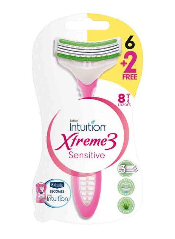 

Schick Intuition Xtreme 3 Sensitive Razor, 8 Pieces