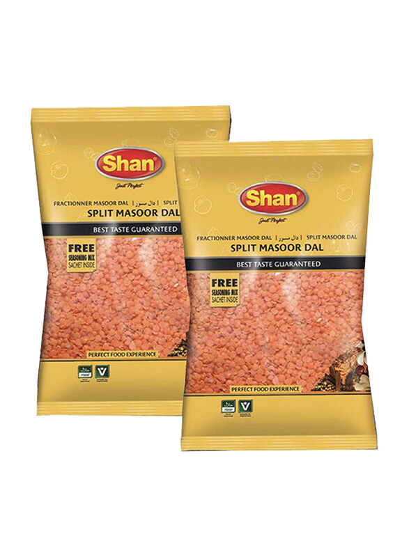 

Shan Masoor Dal, 2 Pieces x 1Kg