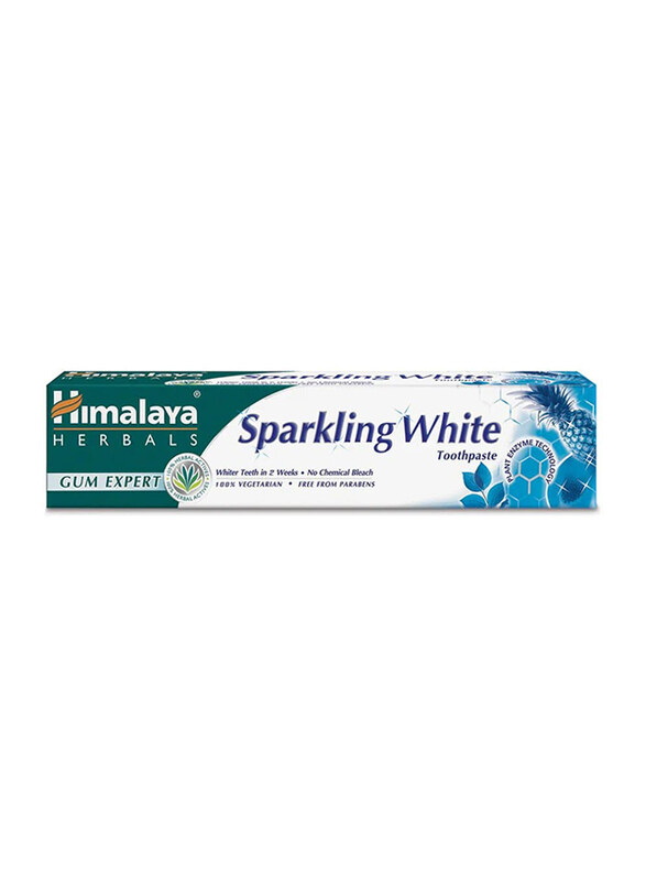 

Himalaya Sparkling White Toothpaste, White, 100ml