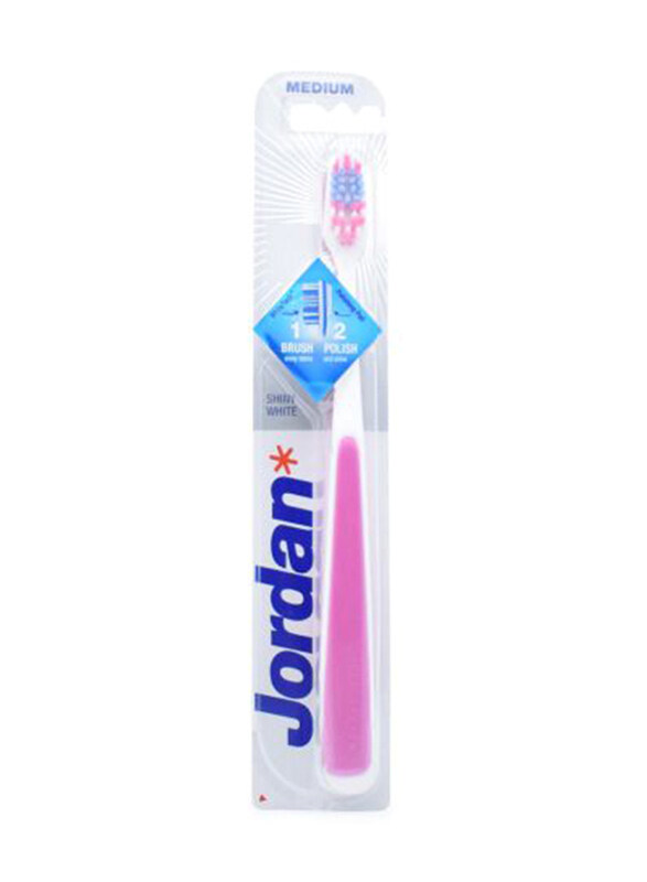 

Jordan Tooth Brush Shiny, White, Medium