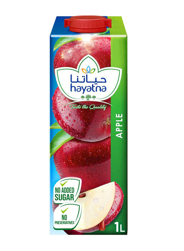 

Hayatna Organic Apple Juice, 1 Liter