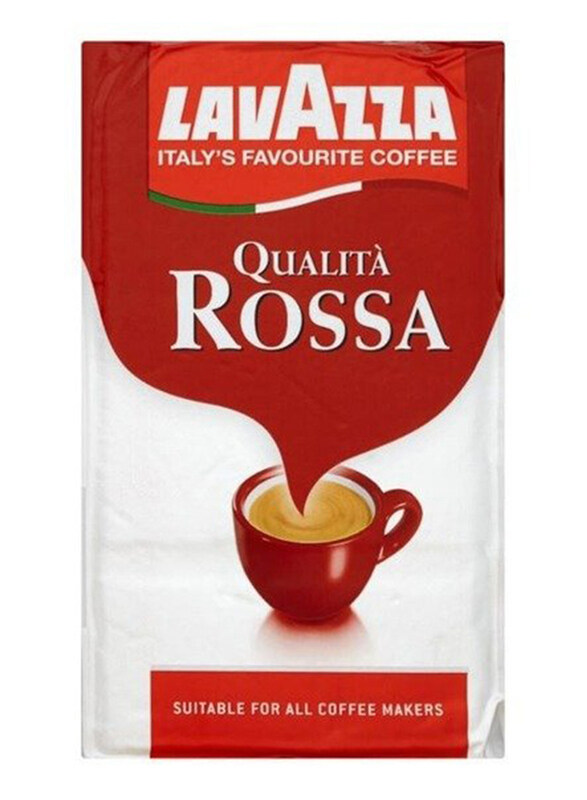 

Lavazza Qualita Rossa Ground Coffee, 20 Pieces, 250g