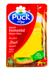 Puck Emmental Cheese Slices, 150g